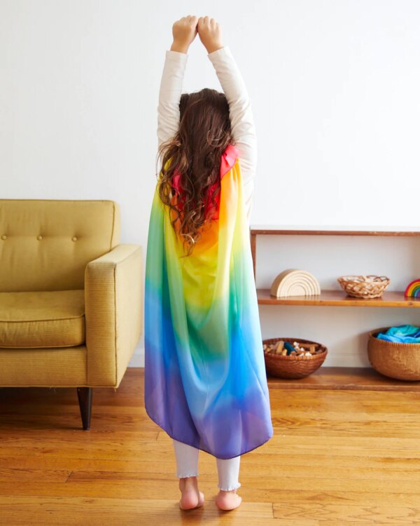 Capa de Seda Arcohiris (Sarah´s silks Rainbow Cape) - Image 4